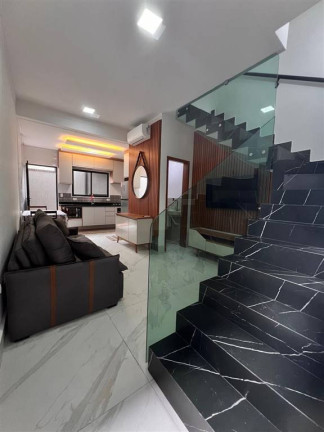 Imagem Casa de Condomínio com 2 Quartos à Venda, 60 m² em Maracanã - Praia Grande Imagem Casa de Condomínio com 2 Quartos à Venda, 60 m² em Maracanã - Praia Grande