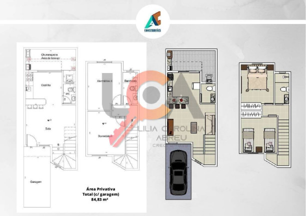 Imagem Sobrado com 2 Quartos à Venda, 84 m² em Rio Do Ouro - Caraguatatuba Imagem Sobrado com 2 Quartos à Venda, 84 m² em Rio Do Ouro - Caraguatatuba