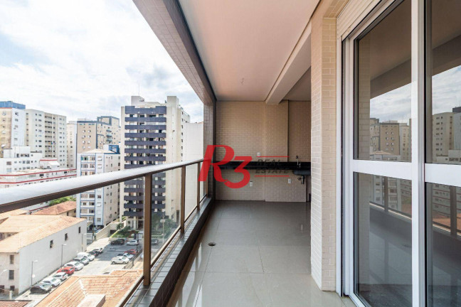 Imagem Apartamento com 3 Quartos à Venda, 128 m² em Embaré - Santos Imagem Apartamento com 3 Quartos à Venda, 128 m² em Embaré - Santos