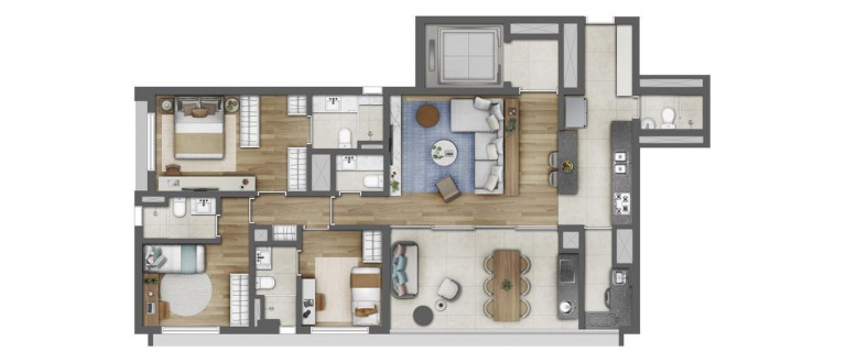 Imagem Imóvel com 4 Quartos à Venda, 124 m² em Vila Clementino - São Paulo