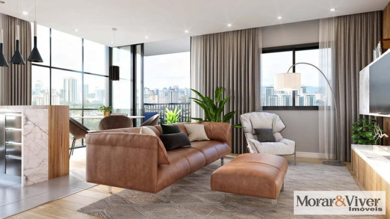 Imagem Apartamento com 1 Quarto à Venda, 31 m² em Tingui - Curitiba