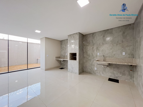 Imagem Casa de Condomínio com 3 Quartos à Venda, 115 m² em Chácaras De Recreio São Joaquim - Goiânia Imagem Casa de Condomínio com 3 Quartos à Venda, 115 m² em Chácaras De Recreio São Joaquim - Goiânia