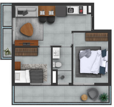 Imagem Apartamento com 1 Quarto à Venda, 53 m² em Vila Mariana - São Paulo