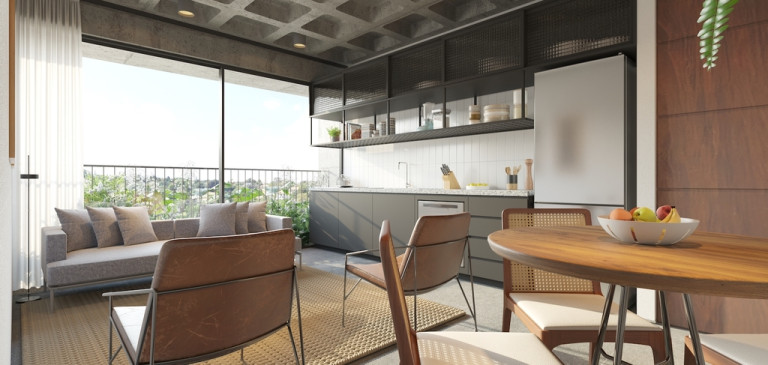 Imagem Apartamento com 1 Quarto à Venda, 46 m² em Brooklin Novo - São Paulo Imagem Apartamento com 1 Quarto à Venda, 46 m² em Brooklin Novo - São Paulo