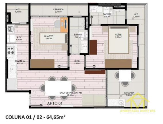 Imagem Apartamento com 2 Quartos à Venda, 62 m² em Praia De Itaparica - Vila Velha Imagem Apartamento com 2 Quartos à Venda, 62 m² em Praia De Itaparica - Vila Velha