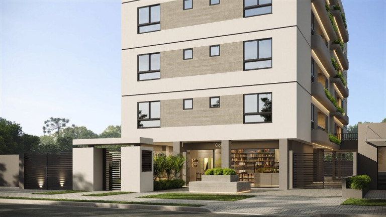 Imagem Apartamento com 1 Quarto à Venda, 42 m² em Centro - Pinhais