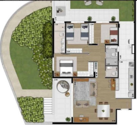 Imagem Apartamento com 3 Quartos à Venda, 132 m² em Alto Da Lapa - São Paulo Imagem Apartamento com 3 Quartos à Venda, 132 m² em Alto Da Lapa - São Paulo