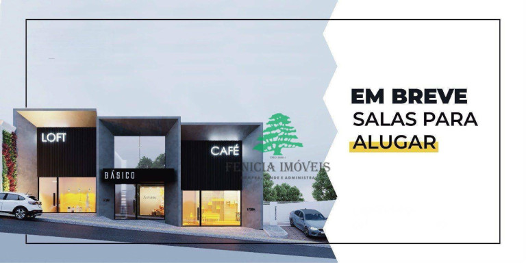 Sala Comercial para Alugar, 130 m² em Centro - Foz Do Iguaçu