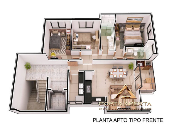 Imagem Apartamento com 3 Quartos à Venda, 160 m² em Bela Vista - Ipatinga