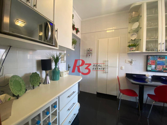 Imagem Apartamento com 3 Quartos para Alugar, 159 m² em Gonzaga - Santos