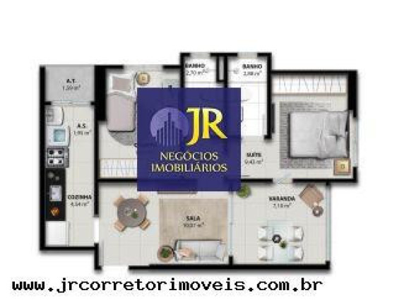 Imagem Apartamento com 2 Quartos à Venda, 60 m² em Jockey De Itaparica - Vila Velha Imagem Apartamento com 2 Quartos à Venda, 60 m² em Jockey De Itaparica - Vila Velha