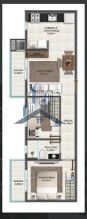 Imagem Apartamento com 2 Quartos à Venda, 50 m² em Anita Garibaldi - Joinville Imagem Apartamento com 2 Quartos à Venda, 50 m² em Anita Garibaldi - Joinville
