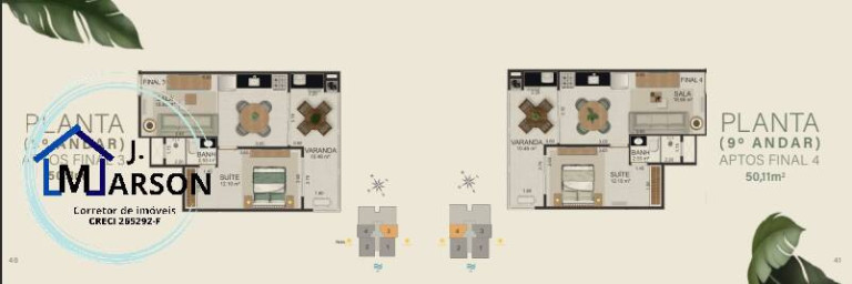 Apartamento com 1 Quarto à Venda, 50 m² em Sumaré - Caraguatatuba