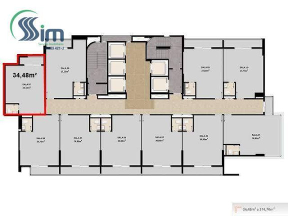 Imagem Sala Comercial à Venda, 34 m² em Meireles - Fortaleza Imagem Sala Comercial à Venda, 34 m² em Meireles - Fortaleza