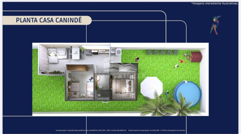 Imagem Casa com 2 Quartos à Venda, 45 m² em Ronaldo Aragão - Porto Velho