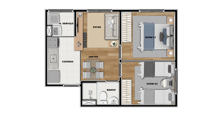 Imagem Apartamento com 2 Quartos à Venda, 37 m² em Penha - São Paulo