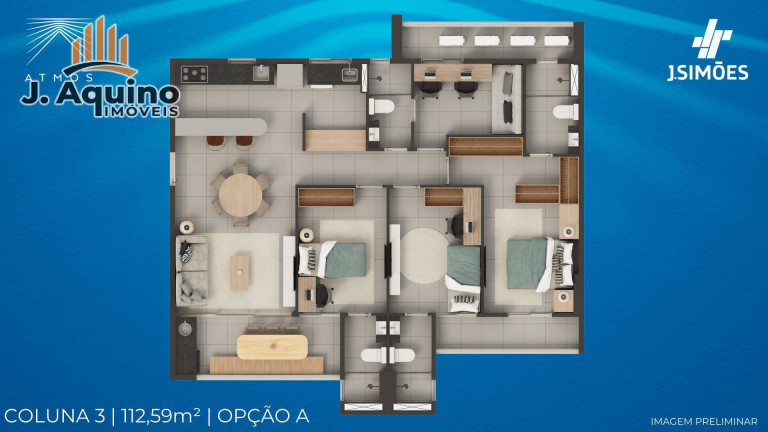 Imagem Apartamento com 2 Quartos à Venda, 64 m² em Aldeota - Fortaleza Imagem Apartamento com 2 Quartos à Venda, 64 m² em Aldeota - Fortaleza