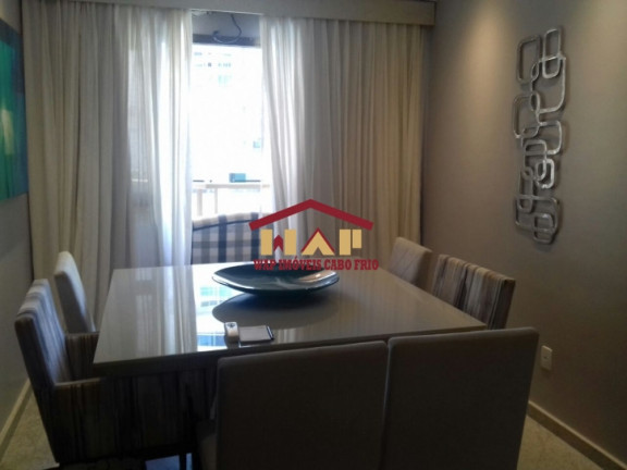 Imagem Apartamento com 2 Quartos para Temporada, 110 m² em Algodoal - Cabo Frio