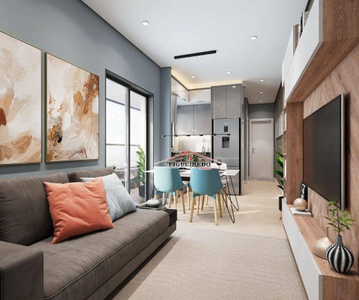 Imagem Apartamento com 1 Quarto à Venda, 48 m² em Vila Guilhermina - Praia Grande