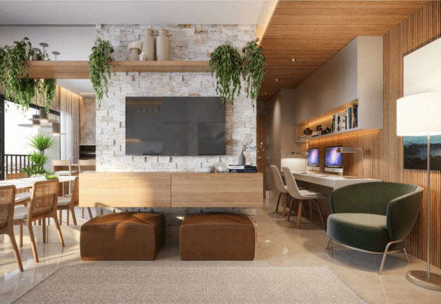 Imagem Apartamento com 1 Quarto à Venda, 64 m² em Setor Marista - Goiânia