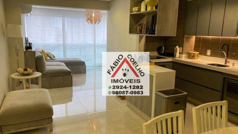 Apartamento com 2 Quartos à Venda, 68 m² em Santo Amaro - São Paulo