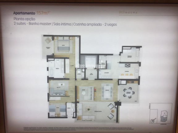 Imagem Apartamento com 3 Quartos à Venda, 157 m² em Moema - São Paulo Imagem Apartamento com 3 Quartos à Venda, 157 m² em Moema - São Paulo