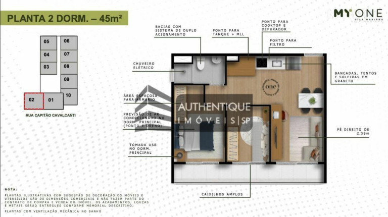 Imagem Apartamento com 2 Quartos à Venda, 44 m² em Vila Mariana - São Paulo Imagem Apartamento com 2 Quartos à Venda, 44 m² em Vila Mariana - São Paulo