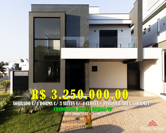 Sobrado com 3 Quartos à Venda, 279 m² em Jardim Samambaia - Jundiaí
