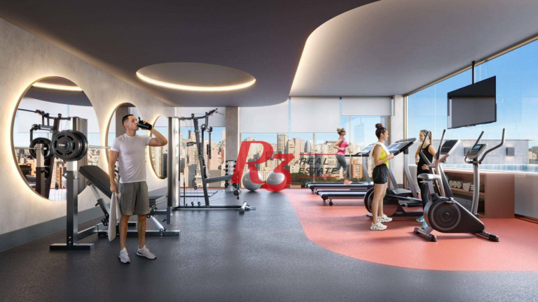 Imagem Apartamento com 1 Quarto à Venda, 58 m² em Ponta Da Praia - Santos