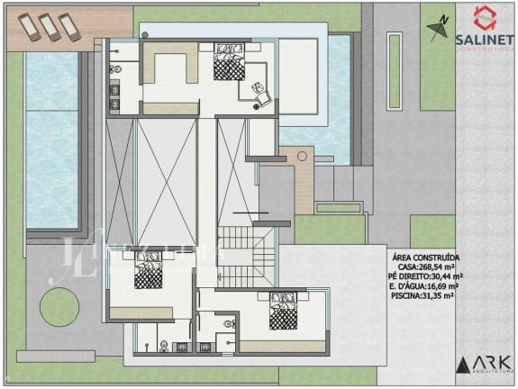 Imagem Casa com 3 Quartos à Venda, 347 m² em Vivapark - Porto Belo