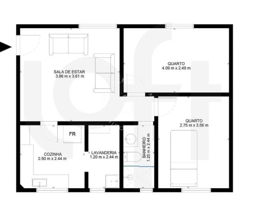 Imagem Apartamento com 2 Quartos à Venda, 53 m² em Jardim Nordeste - São Paulo