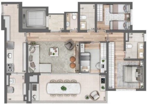 Imagem Apartamento com 4 Quartos à Venda, 209 m² em Perdizes - São Paulo