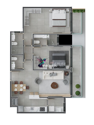 Imagem Apartamento com 2 Quartos à Venda, 89 m² em Centro - Torres