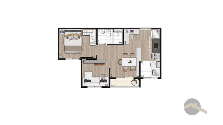 Imagem Apartamento com 2 Quartos à Venda, 38 m² em Vila Jaraguá - São Paulo
