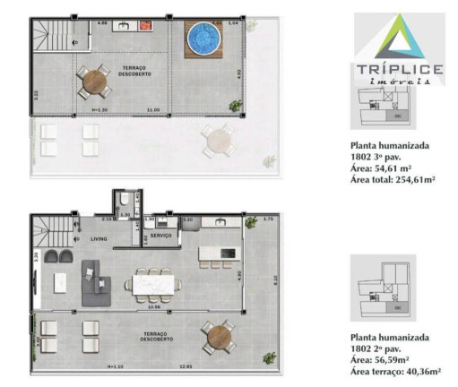 Imagem Cobertura com 4 Quartos à Venda, 254 m² em São Mateus - Juiz De Fora