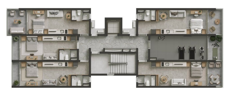 Imagem Imóvel com 1 Quarto à Venda, 40 m² em Rio Branco - Porto Alegre