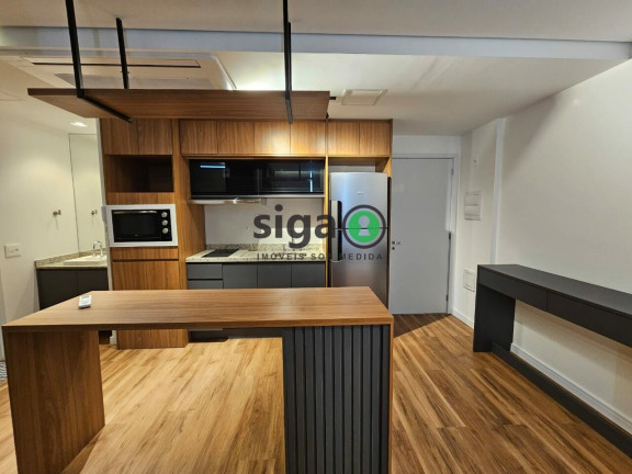 Imagem Apartamento com 1 Quarto para Alugar, 38 m² em Chácara Santo Antônio (zona Sul) - São Paulo