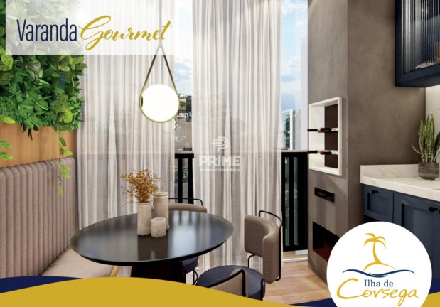 Imagem Apartamento com 2 Quartos à Venda, 56 m² em Martim De Sa - Caraguatatuba