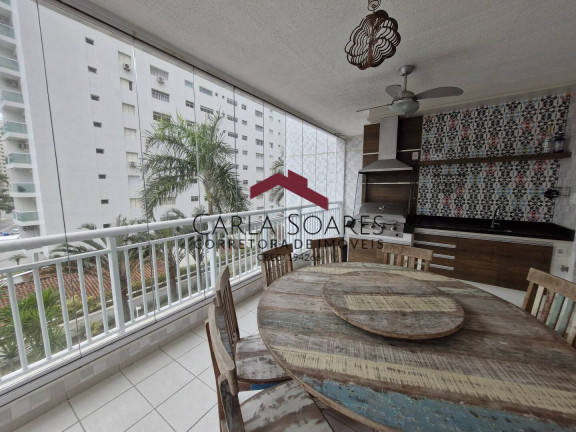 Imagem Apartamento com 3 Quartos à Venda, 132 m² em Vila Alzira - Guarujá