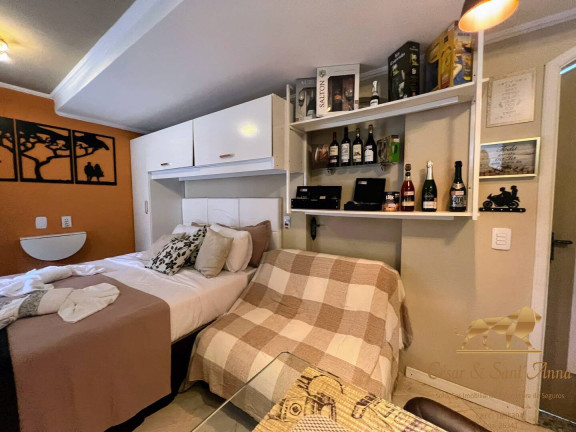 Kitnet com 1 Quarto para Alugar, 25 m² em Santa Cruz - Campos Do Jordão