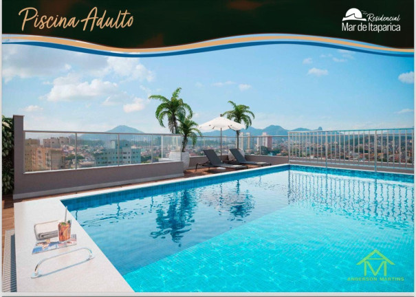 Imagem Apartamento com 2 Quartos à Venda, 58 m² em Praia De Itaparica - Vila Velha
