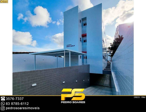 Apartamento com 2 Quartos à Venda, 53 m² em Expedicionários - João Pessoa