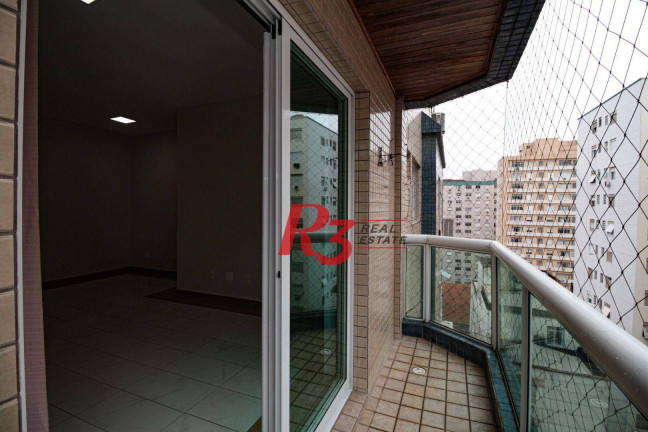 Imagem Apartamento com 3 Quartos para Alugar, 112 m² em Embaré - Santos