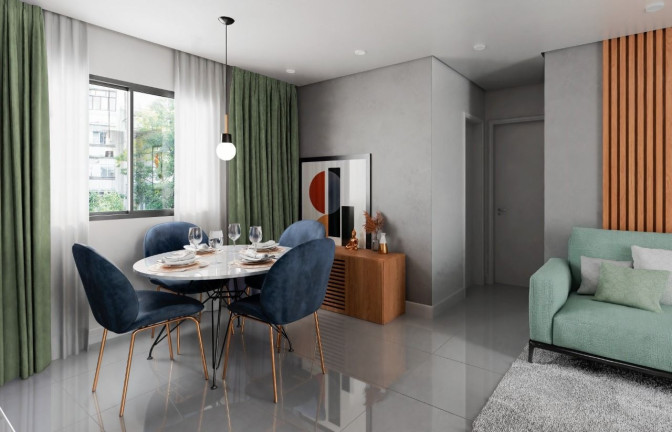 Imagem Apartamento com 2 Quartos à Venda, 63 m² em Centro - Sao Jose Dos Pinhais
