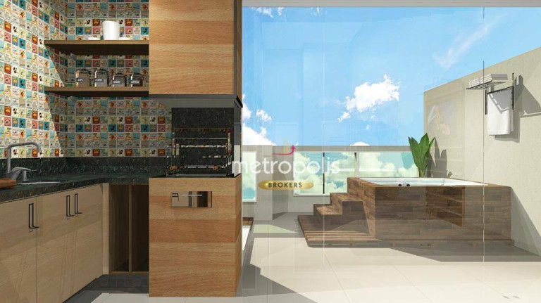 Apartamento com 3 Quartos à Venda, 79 m² em Vila Curuçá - Santo André