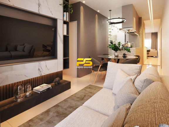 Imagem Cobertura com 2 Quartos à Venda, 92 m² em Bancários - João Pessoa