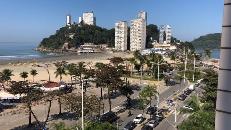 Imagem Apartamento com 1 Quarto para Alugar, 55 m² em Itararé - São Vicente