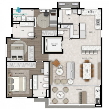 Imagem Apartamento com 3 Quartos à Venda, 129 m² em Cambuí - Campinas Imagem Apartamento com 3 Quartos à Venda, 129 m² em Cambuí - Campinas