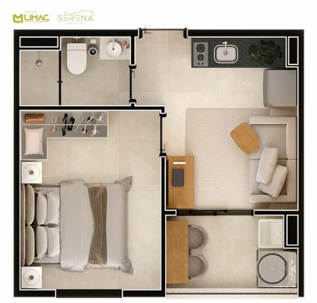 Imagem Apartamento com 1 Quarto à Venda, 25 m² em Vila Gustavo - São Paulo Imagem Apartamento com 1 Quarto à Venda, 25 m² em Vila Gustavo - São Paulo