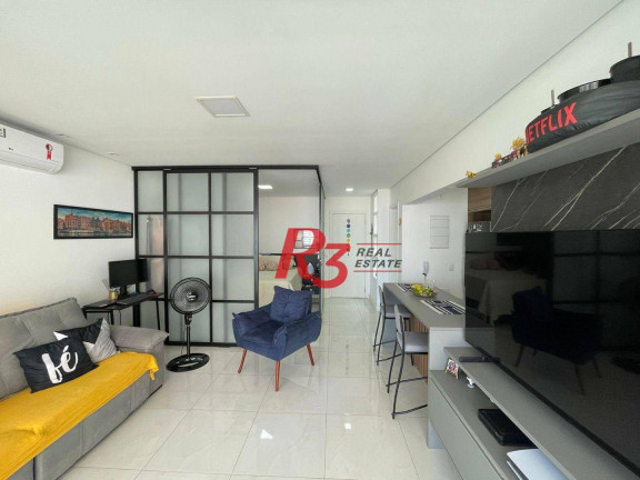 Imagem Apartamento com 1 Quarto à Venda, 53 m² em Ponta Da Praia - Santos Imagem Apartamento com 1 Quarto à Venda, 53 m² em Ponta Da Praia - Santos